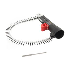 3pcs Woodwork Automatic Nail Gun Adapter Electric Drill Chain Attachment Set