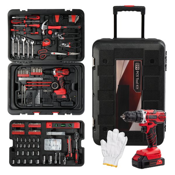 599 With 21v Drill Tool Set 599 With 21v Drill Tool Set