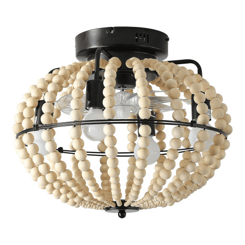 Beaded Fan Lamp Wooden Beaded Chandelier Oak White Unavailable Platforms- Temu Beaded Fan Lamp Wooden Beaded Chandelier Oak White Unavailable Platforms- Temu
