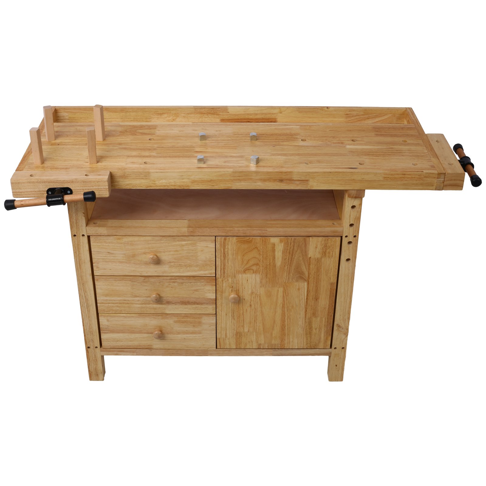Wooden Workbench, Suitable For Garage Workshop And Home Wooden Workbench, Suitable For Garage Workshop And Home