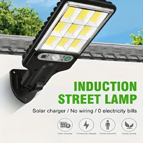 Multi-functional wall lamp, with high-color-rendering LED light source, soft and eye-friendly light, solar charging, adjustable brightness and an (Option: Multifunctional wall lamp)